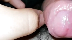 19 year old with foreskin cums