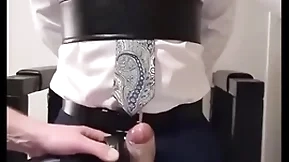 Cum in bondage