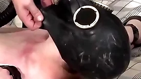 Maledom loving twink blake harvey masked apart from his hung master