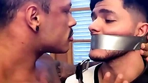Fito torres in bondage scenes with jerri gomes having it away tied up and gagged