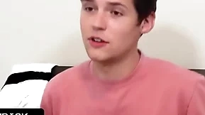 Innocent teen boy gets his perfect round butt spanked for his bad grades by his strict stepfather