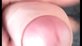 Sitting on a bench in public slapping my balls until i couldn't take it any to then i jerked off and shot cum on my Hawkshaw