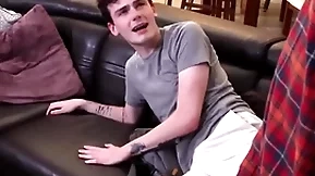 Strict stepfather disciplines stepson