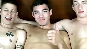 Jasonsparkslive - hung twinks mutation head and fianc? bareback just about hot 3-way