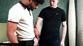 Cute pale patient aaron allen needs doctor tony genius' interracial anal therapy - therapy dick