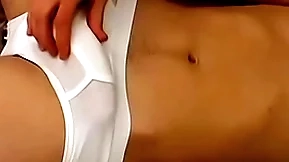 Straight joey steels teases his cock give up underwear and cums