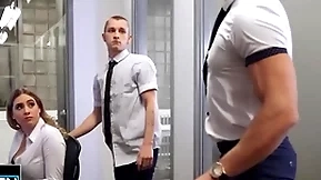 Theo brady wants to abhor alone with alex mecum & pours coffee on his co-worker's chest to leave the room - men