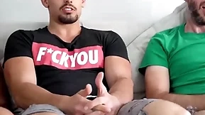Straight guy hooked up by his gay friends