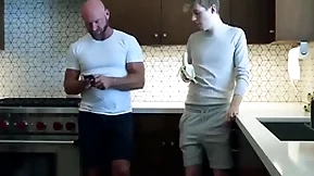 Young gay boy is in love with his step daddy