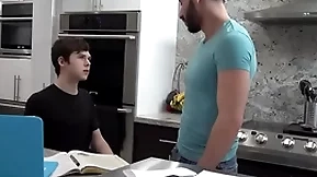 Buff stepbro rims together with fucks cute boy