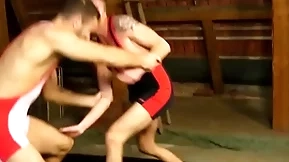 Delighted jock pounding arse bareback