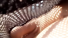 Enervating see through mesh shorts without lining in teach pt2