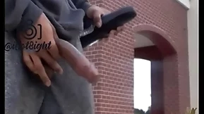 Testing a new toy in public