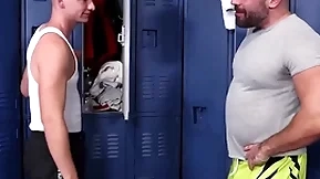 Operation nephew fucking his own Operation uncle at the gym - taboo