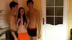 Bisex teens mmf threesome
