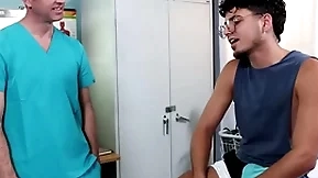 Doctor stepuncle finds out stepnephew is into older guys