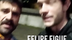 Felipe figueira e fernando brutto trepam gostoso no meio da rua. completo no red