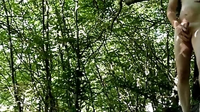 Naked forest masturbation at the end of one's tether road
