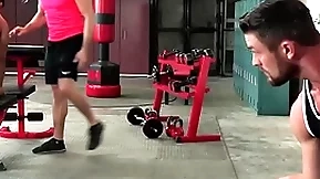 Hothouse ryan rose cumshot be proper of 2 of his boys at the gym