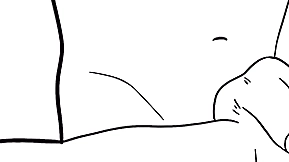Black and colourless animated gay porn part 3