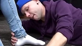 Gizzy and tristan christmas hot toe sucking