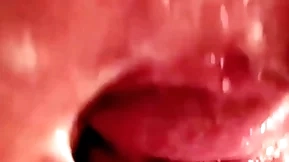 Curvy gay botheration lip at the end of one's tether hot sperm closeup