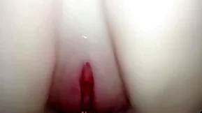 Dick into lover's slippery pussy