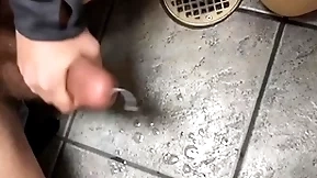 Jerking and sucking dick in public