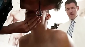 Law dad and threesome with big dick doctor during exam- .com