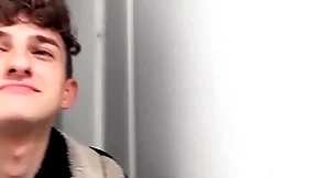 Slim dude doesn't need much to get convinved to get fucked by a horny guy he just met - bigstr