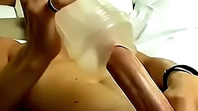 Hung amateur jackson slowly cums while fucking fleshlight