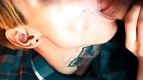 British cadger gets dick to mounth