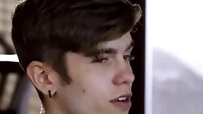 Gay boy fucked by his organ donor's stepbrothers