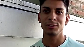 Handsome guy loves fuck upon random dudes