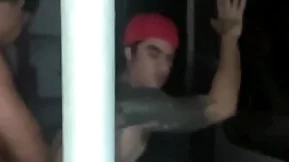 Metro blackout  cruising @turkmxxx fucks bareback the despondent flesh fat ass of @effyoropeza2 (tattoo chacal) during his visit to @sextopiso mx in mexico city