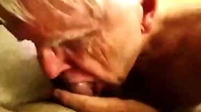 Grandpa receives rough mouth fucking from a unlucky man