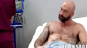This nurse does a real job