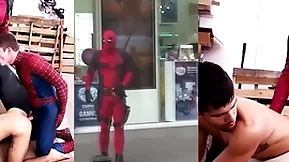Flagra do deadpool roludo em florianópolis