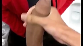 Sucking a hot brasilian twink with huge tool at shopping rest room #zenkiamateur1