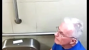 Caught jerking wanting in home depot mens room but was ok with it