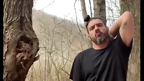 Oversexed latino hippie jerking off outside aspersive well-intentioned