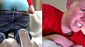 A straight boy is spanked for riding merely in the hov lanes