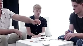Tricky stepdad fuck his offspring after playing poker - pierce paris