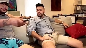 Chupando meu cunhado hetero