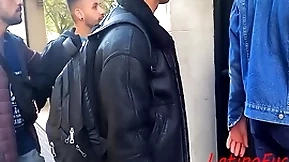 Traveling latino's fuck in a motel