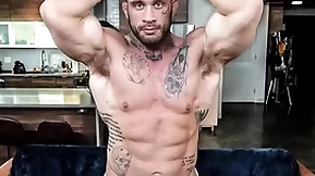 Guy selector - cum interact with davin strong, get under one's fuckable bodybuilder