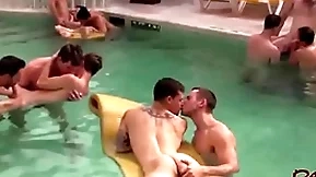 Hot orgy set up outdoor