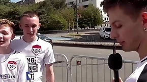 We found ergo many hot guys! we met this scally guy and he unceasing to teach us some welsh!