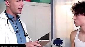 Doctor tapes - sexy athletic doctor jonah wheeler performs a sexual health check on his colleague