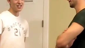 Jock gives some nice anal to young twink in his car shop